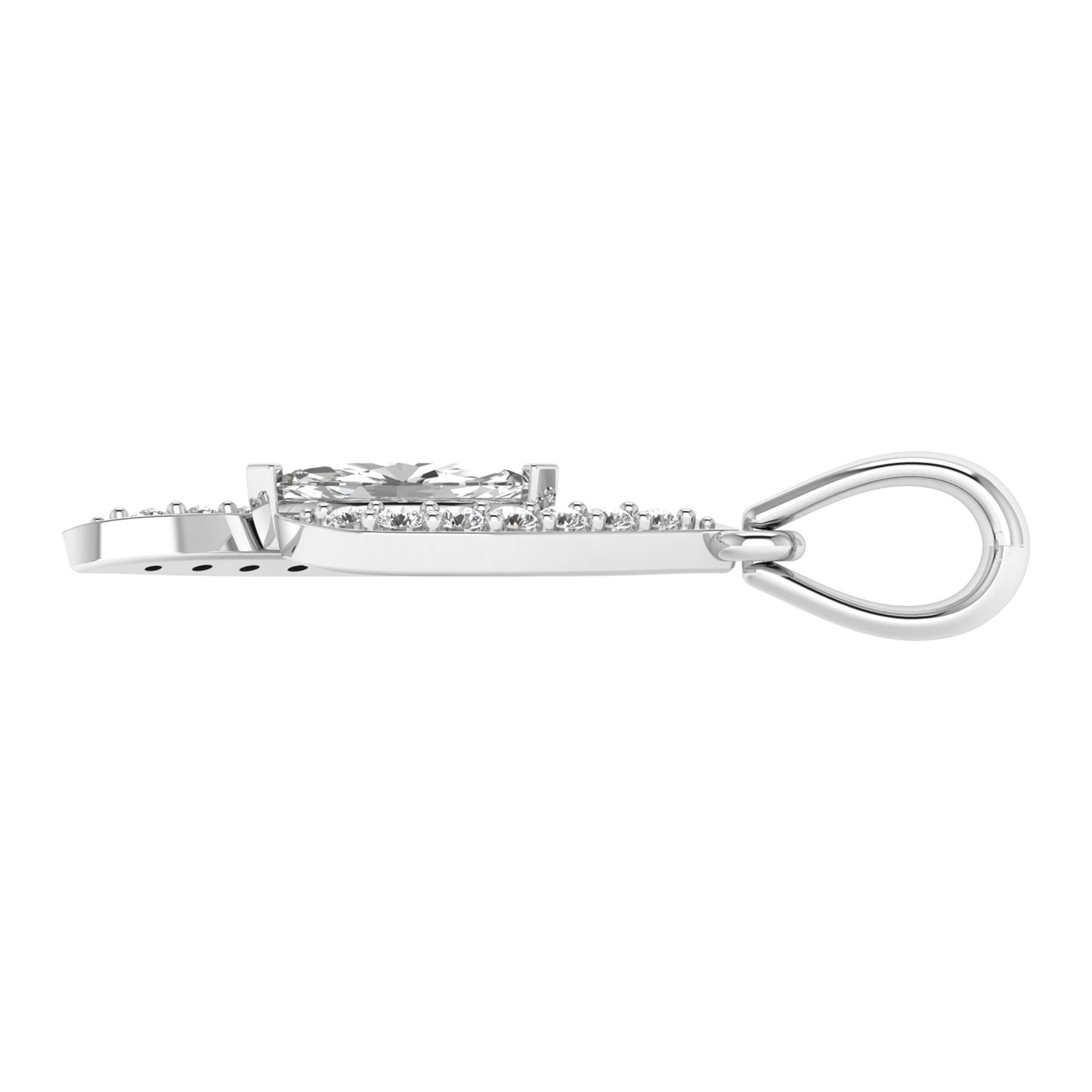 Naina - Marquise Lab Grown Diamond Pendant (no chain)