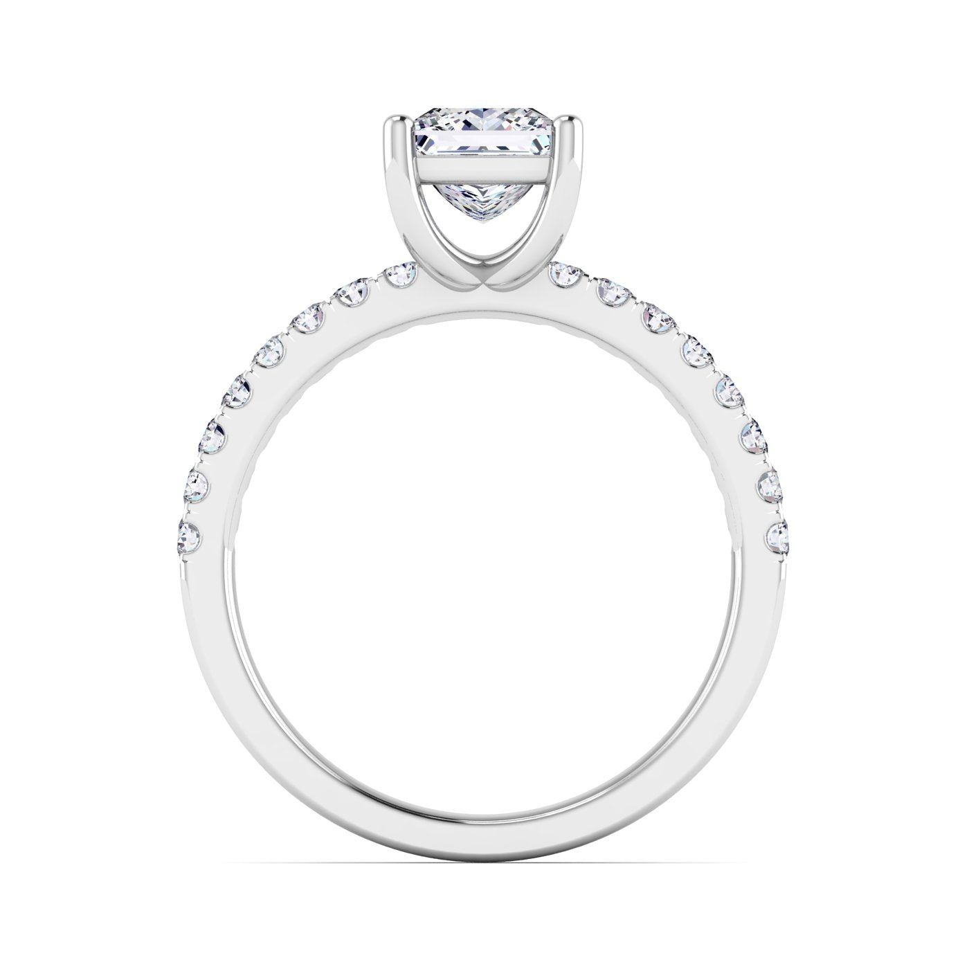 Seema - Princess Cut Lab Grown Diamond Solitaire Ring