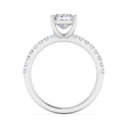 Seema - Princess Cut Lab Grown Diamond Solitaire Ring