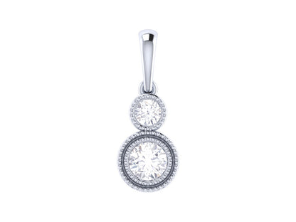 Marise - Infinity Lab Grown Diamond Pendant