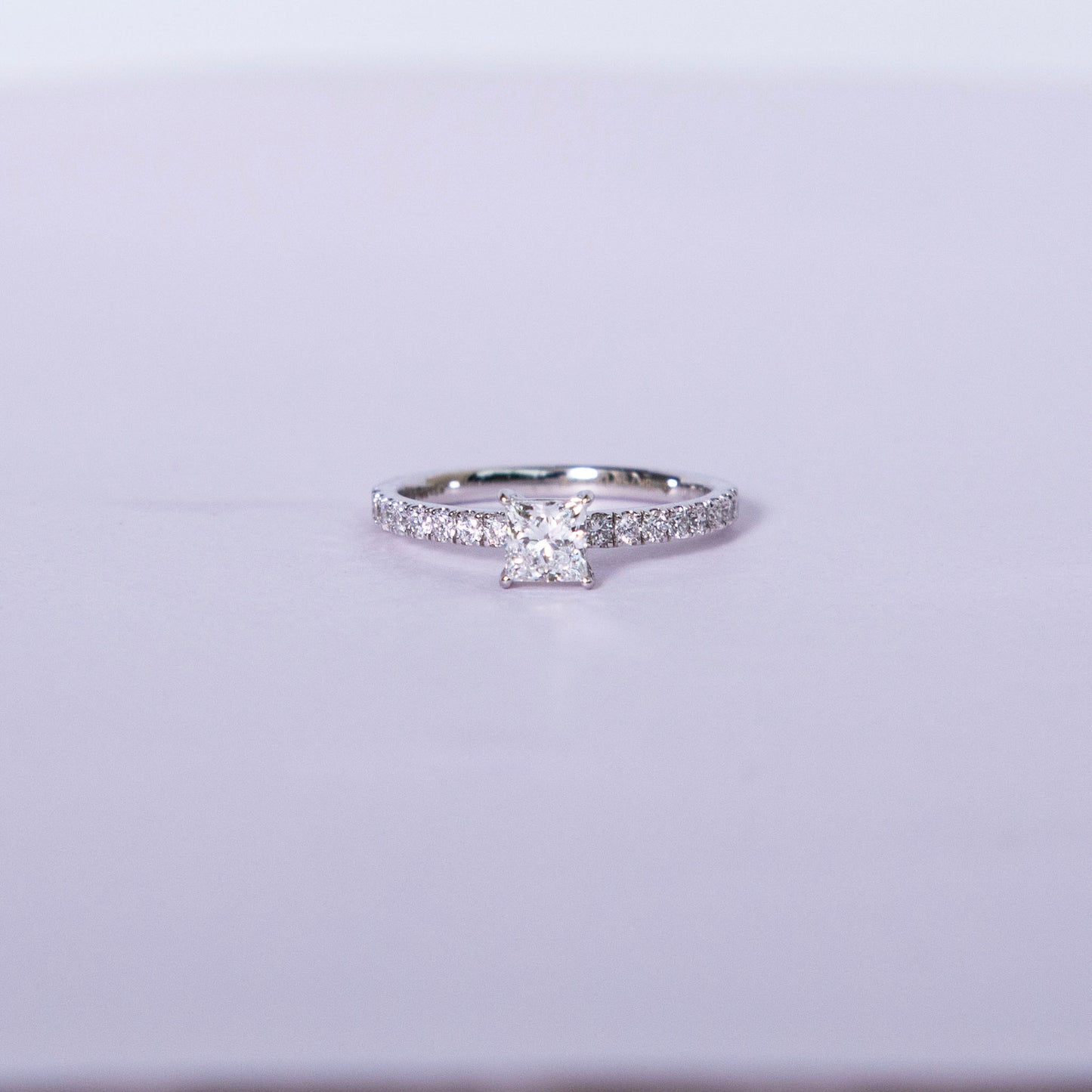 Seema - Princess Cut Lab Grown Diamond Solitaire Ring